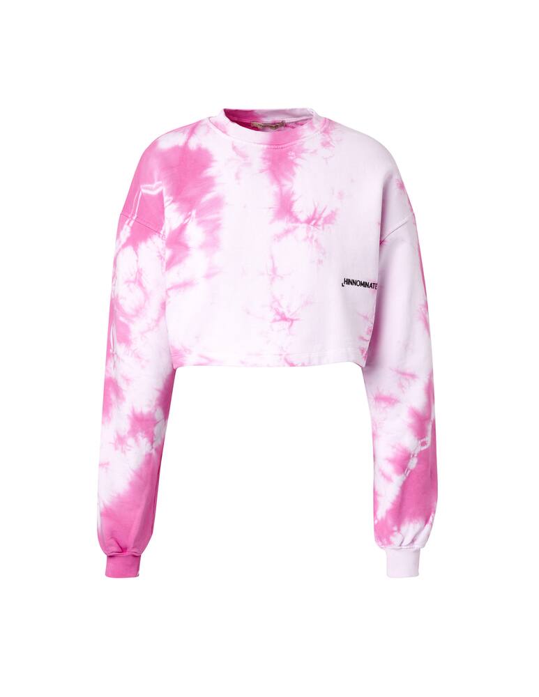 rinascente HINNOMINATE Felpa in cotone con stampa - rosa