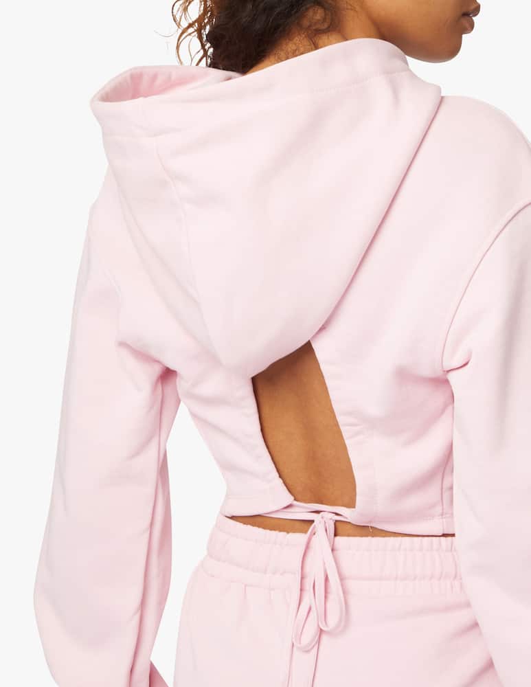 rinascente HINNOMINATE Cotton hoodie with print - pink