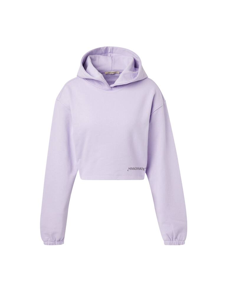 rinascente HINNOMINATE Felpa in cotone con stampa - lilla
