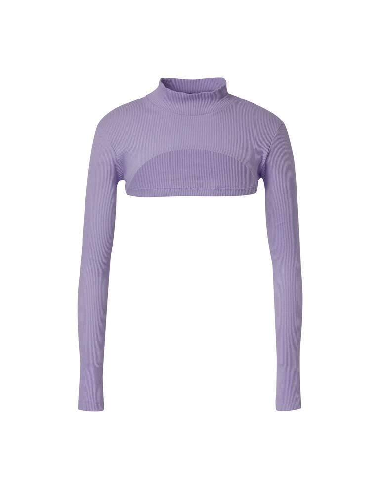 rinascente HINNOMINATE Cotton long sleeved top - lilac