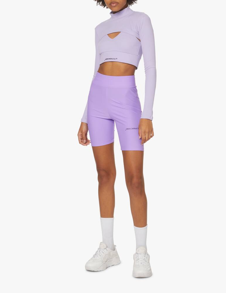 rinascente HINNOMINATE Cotton long sleeved top - lilac