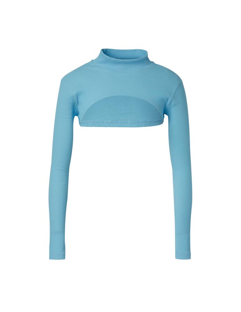 rinascente HINNOMINATE Cotton long sleeved top - light blue