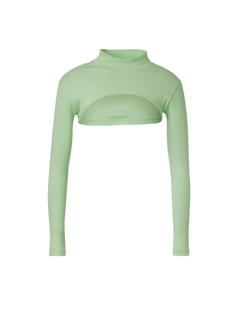 rinascente HINNOMINATE Cotton long sleeved top - green