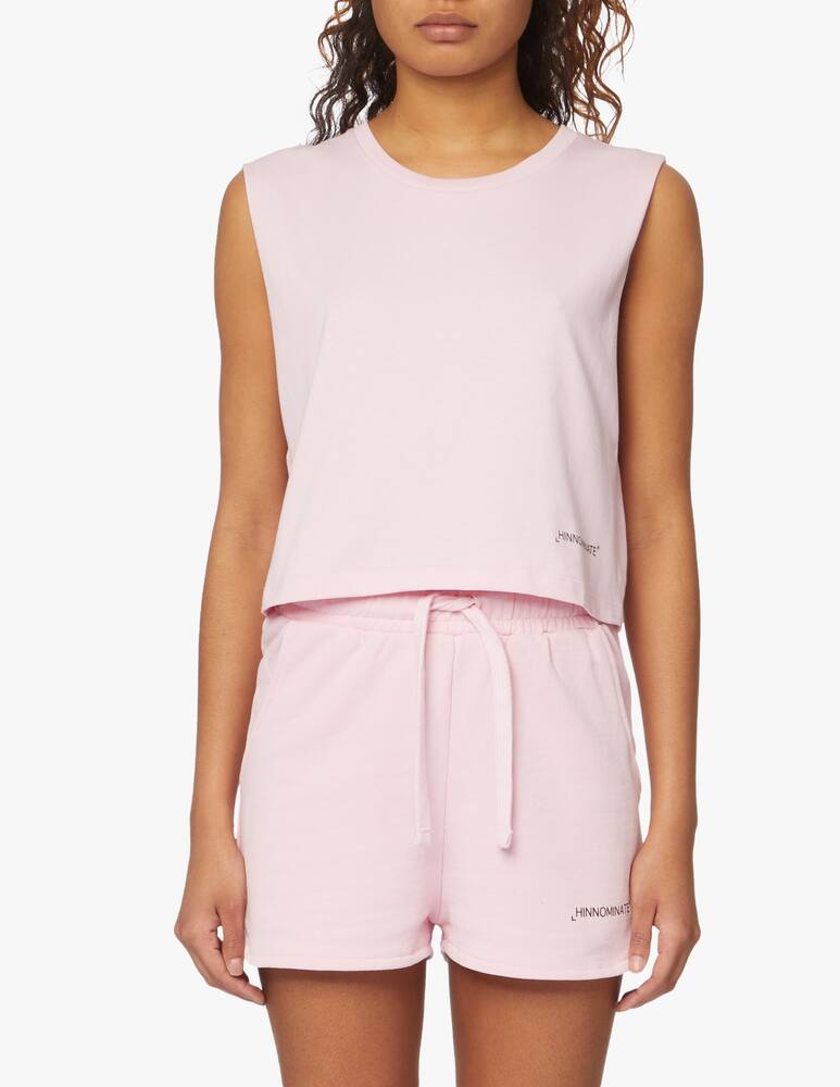 rinascente HINNOMINATE Cotton top with print - pink