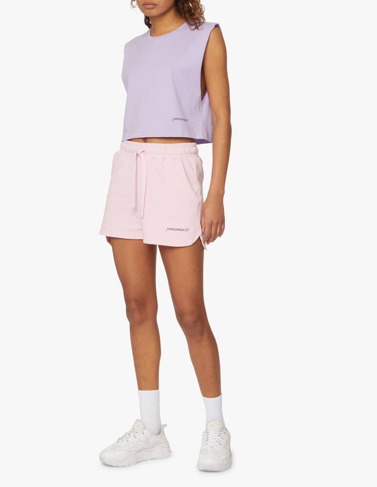 rinascente HINNOMINATE Top in cotone con stampa - lilla