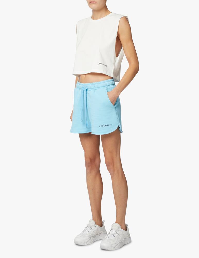 rinascente HINNOMINATE Cotton top with print - white