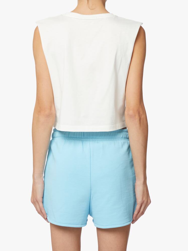 rinascente HINNOMINATE Cotton top with print - white