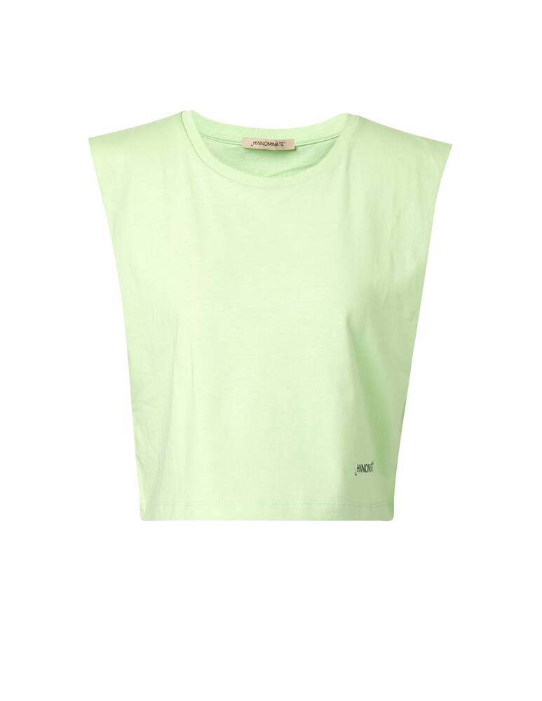 rinascente HINNOMINATE Cotton top with print - green