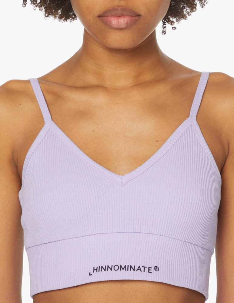 rinascente HINNOMINATE Cotton top with print - lilac