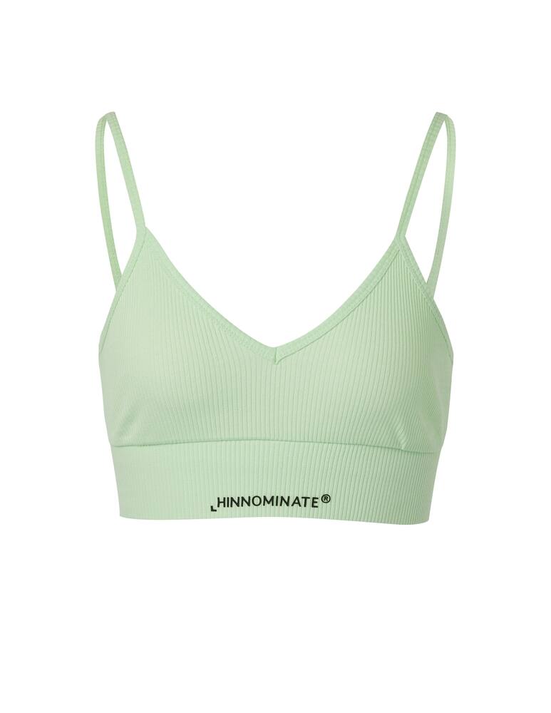 rinascente HINNOMINATE Top in cotone con stampa - verde