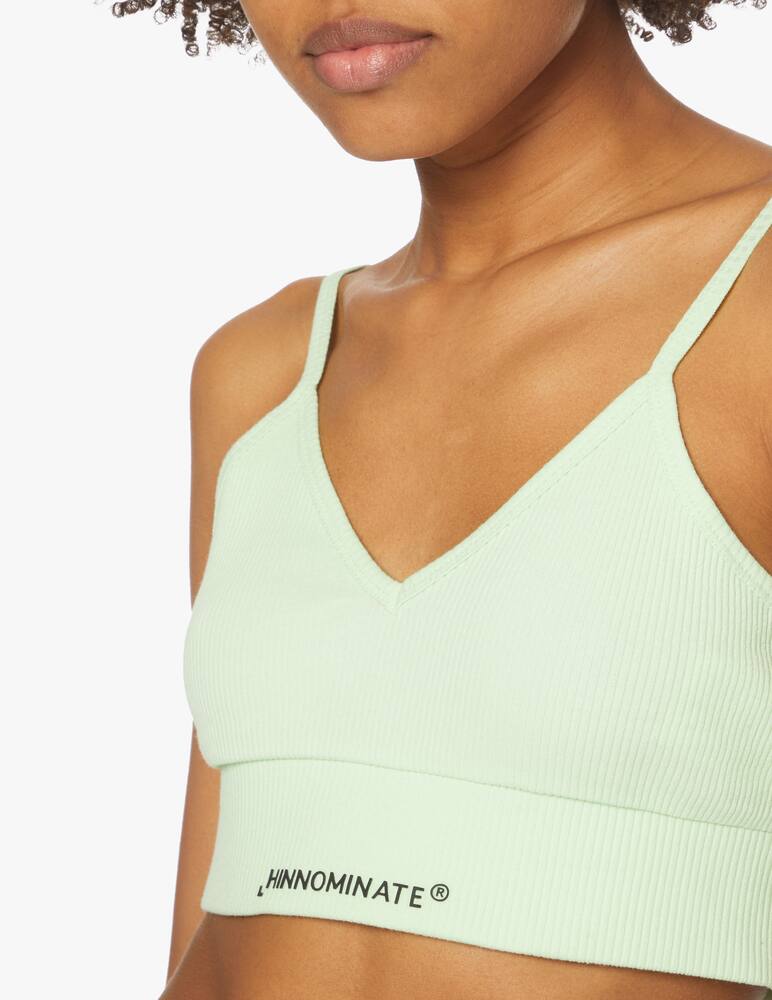 rinascente HINNOMINATE Top in cotone con stampa - verde