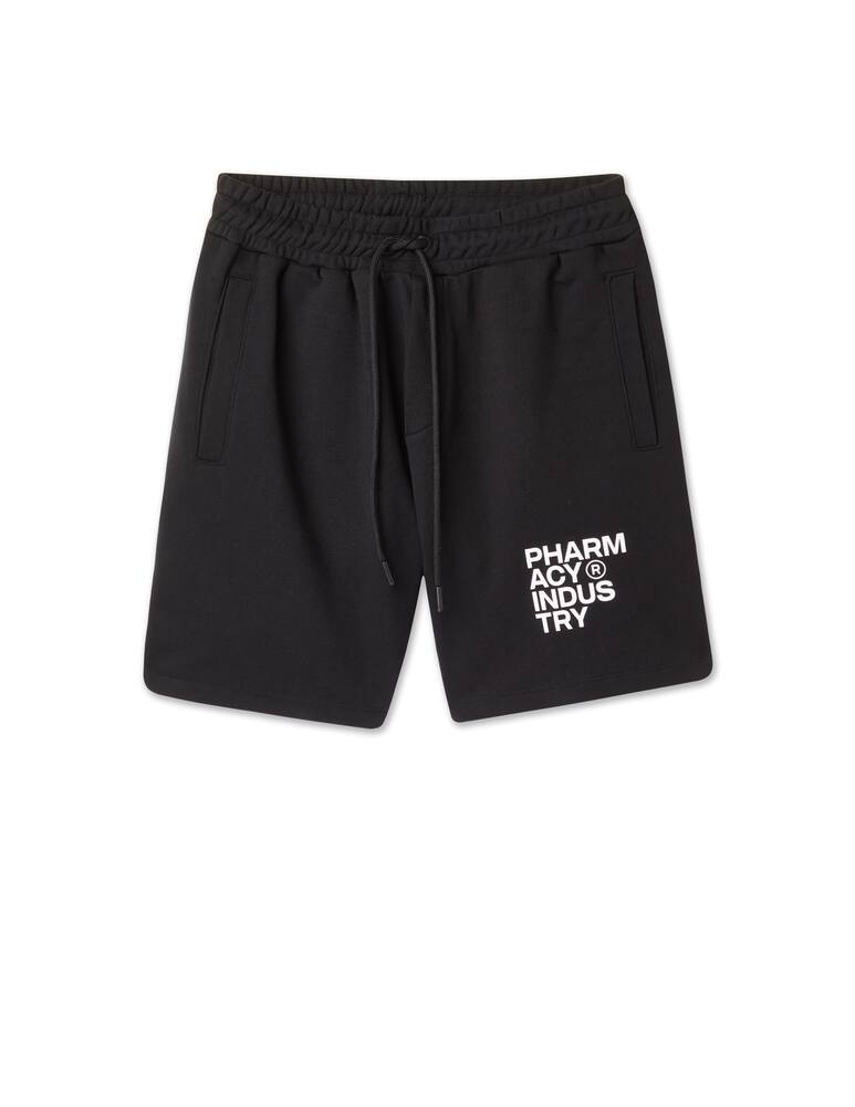 rinascente Pharmacy Industry Printed sweatshorts - black