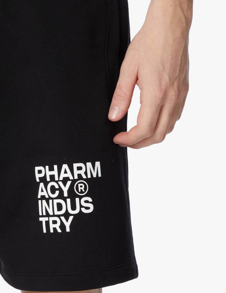 rinascente Pharmacy Industry Printed sweatshorts - black