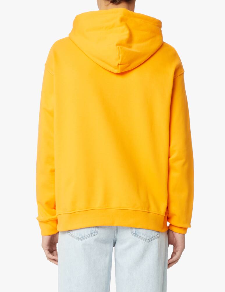 rinascente Pharmacy Industry Felpa cappuccio con stampa e ricamo - giallo