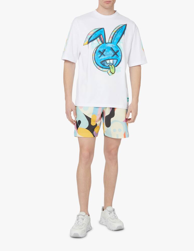 rinascente Pharmacy Industry Maglietta in jersey con stampa e ricamo - bianco