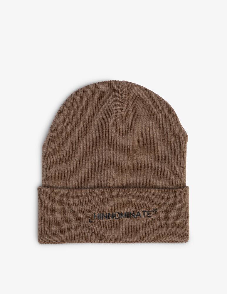 HINNOMINATE Cappello in misto lana con ricamo - Marrone - immagine 2 HINNOMINATE Cappello in misto lana con ricamo - Marrone - immagine 2