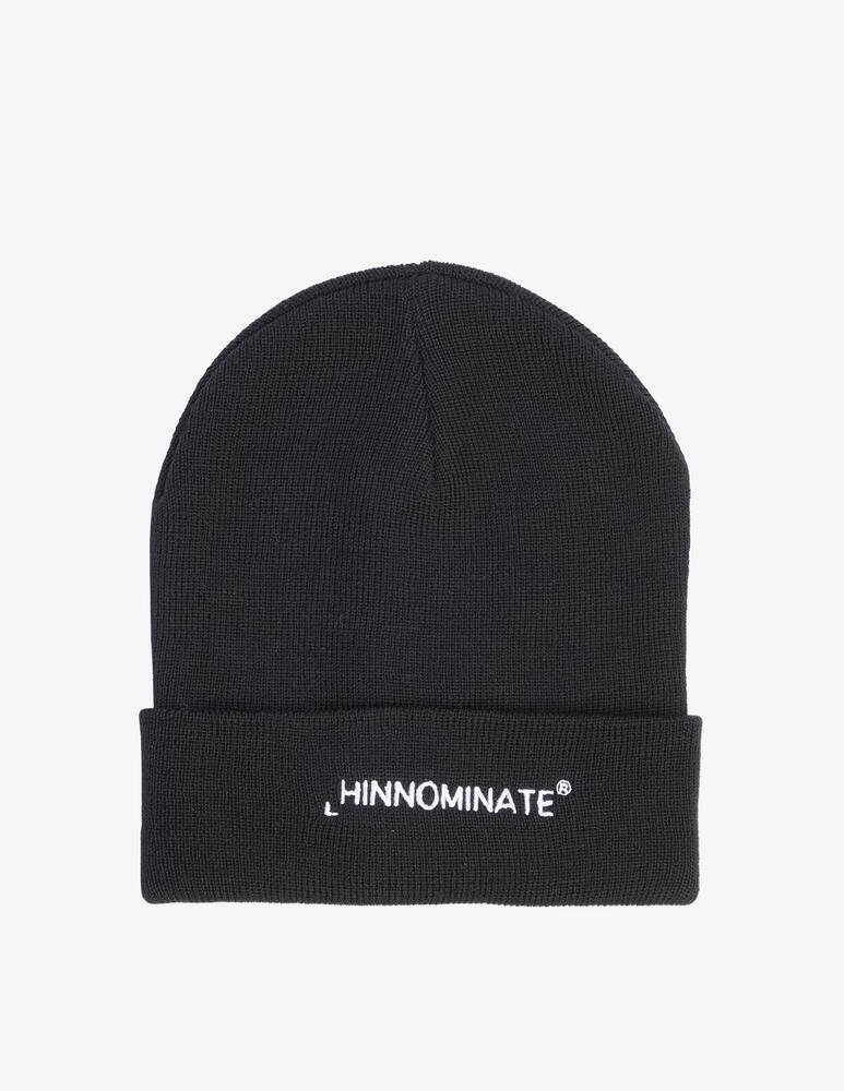 HINNOMINATE Cappello in misto lana con ricamo - Nero - immagine 2 HINNOMINATE Cappello in misto lana con ricamo - Nero - immagine 2