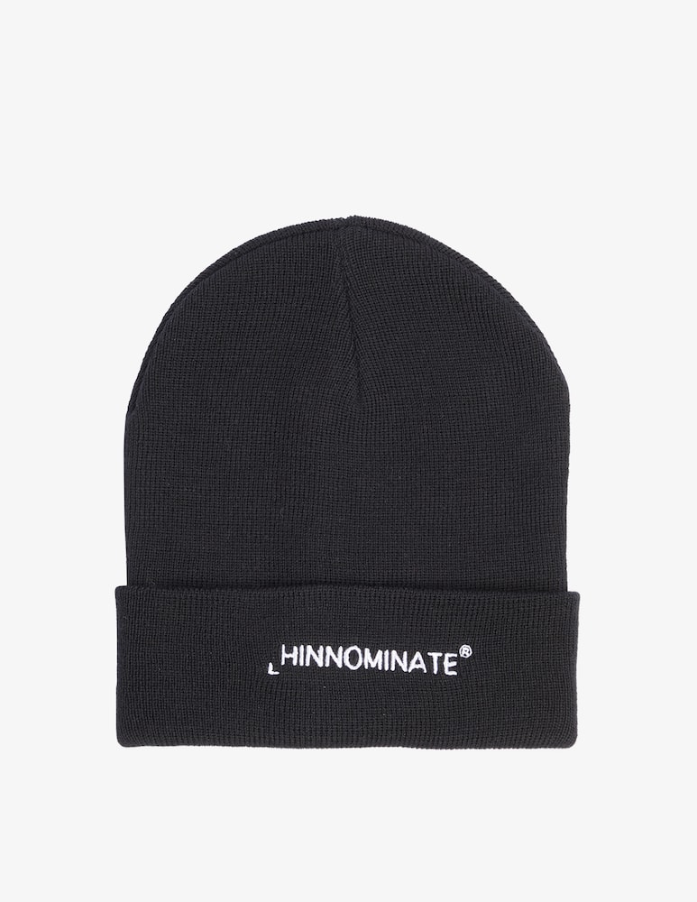 rinascente HINNOMINATE Wool blend hat with embroidery - Black