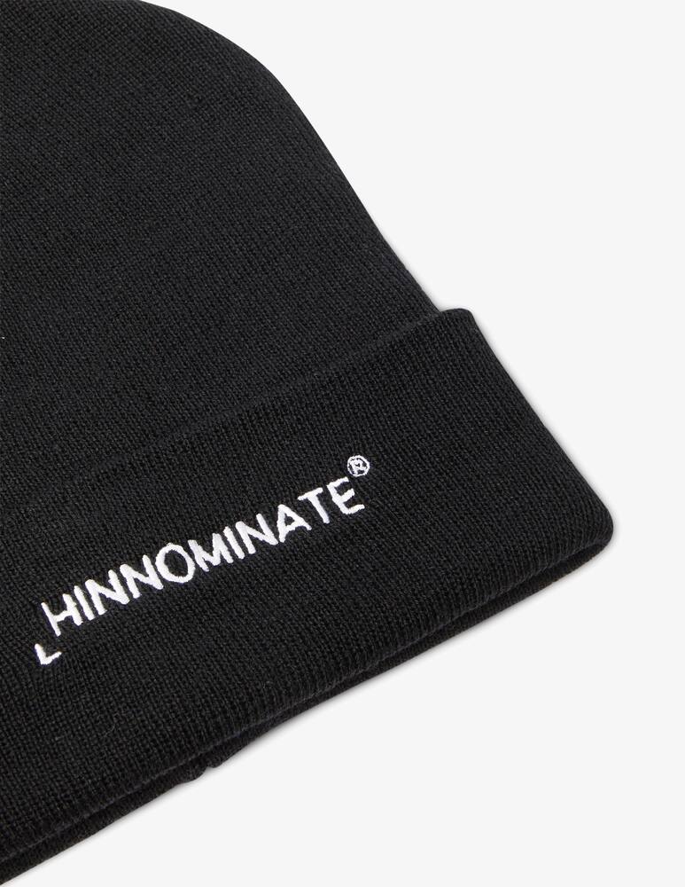 rinascente HINNOMINATE Wool blend hat with embroidery - Black