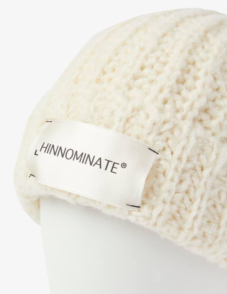 rinascente HINNOMINATE Mohair hat with tag - White