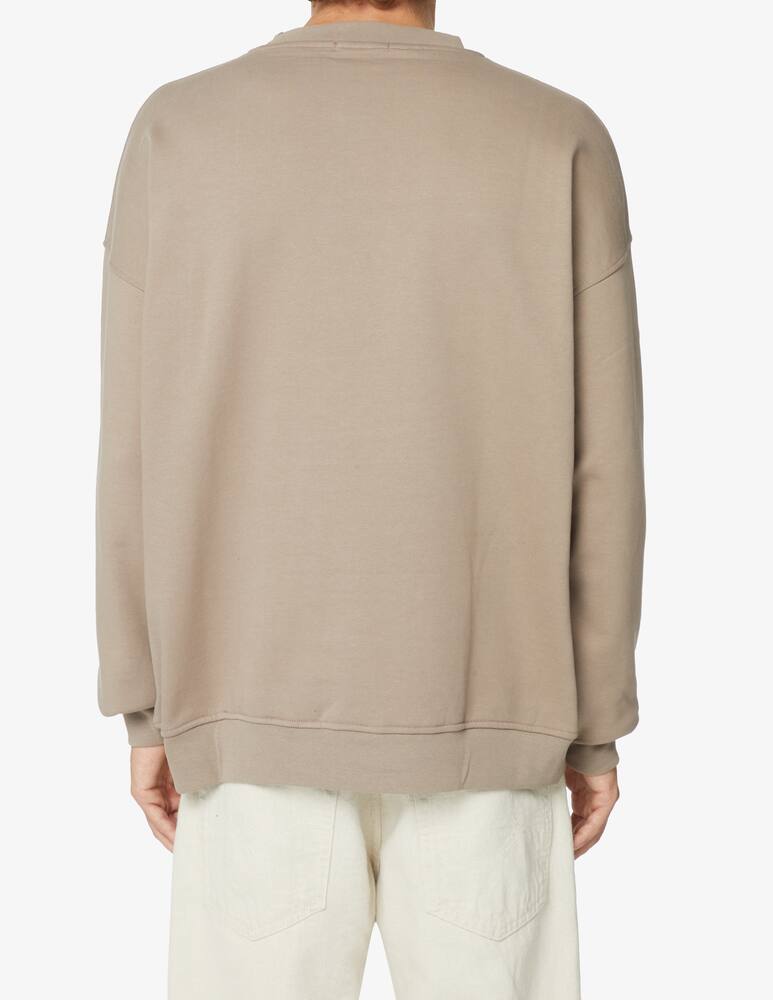 rinascente HINNOMINATE Felpa girocollo con logo - Beige