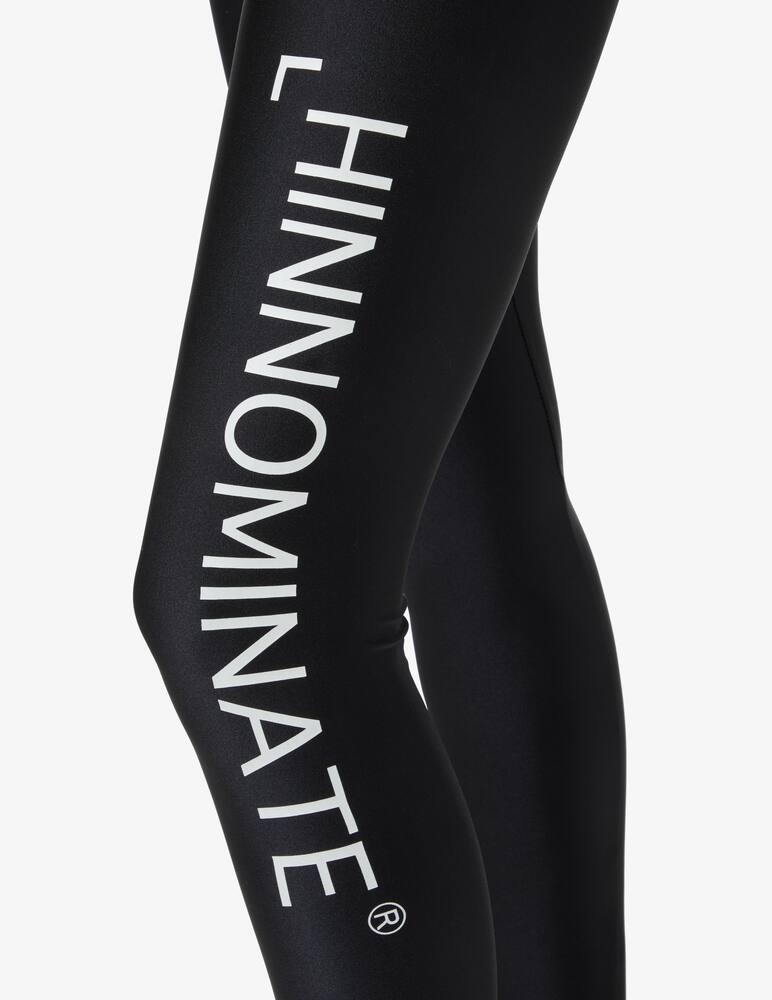 rinascente HINNOMINATE Lycra sports printed leggings - Black