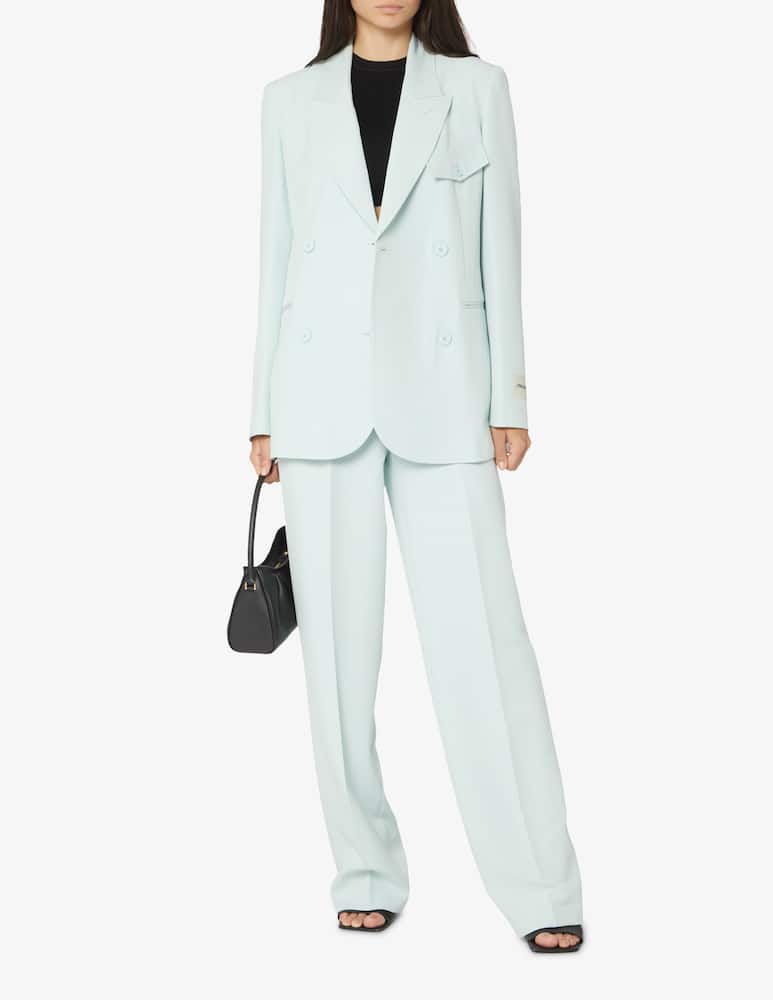 rinascente HINNOMINATE Giacca doppio petto in cotone - Azzurro