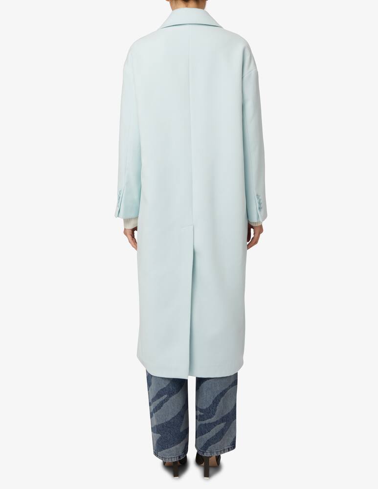 rinascente HINNOMINATE Cappotto doppio petto in cotone - Azzurro
