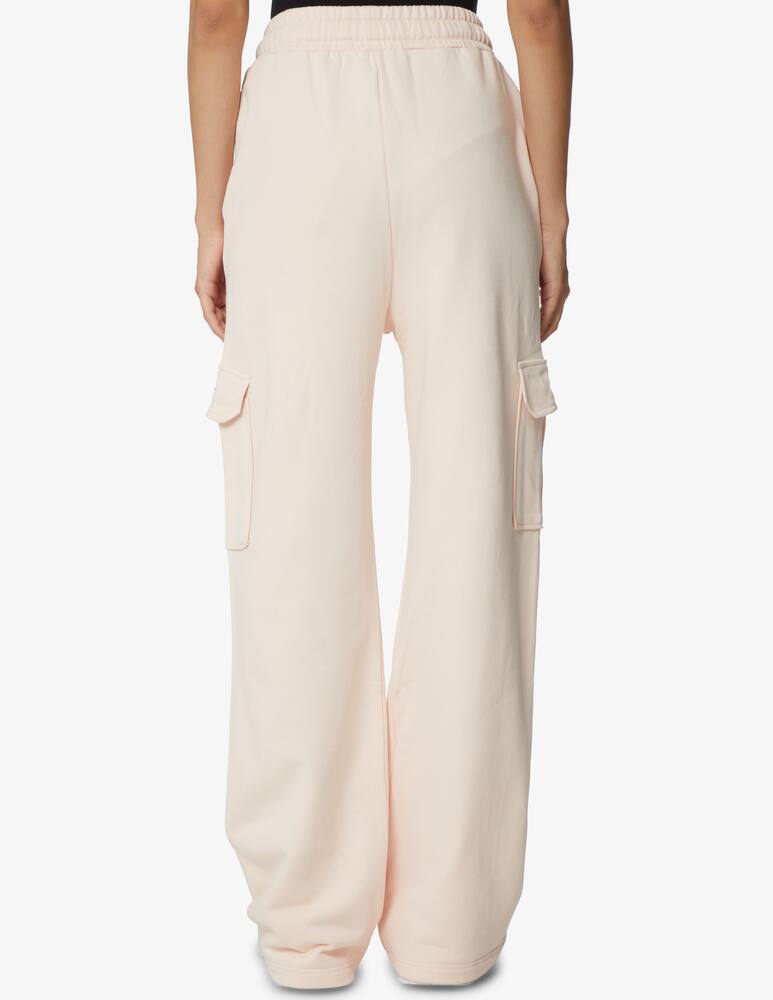 rinascente HINNOMINATE Palazzo fleece trousers with side pockets - Beige