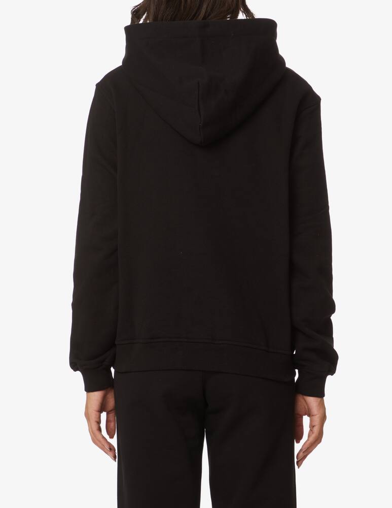 rinascente HINNOMINATE Felpa in cotone con cappuccio - Nero