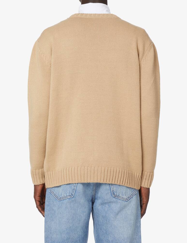 rinascente HINNOMINATE Wool blend crewneck jumper - Beige