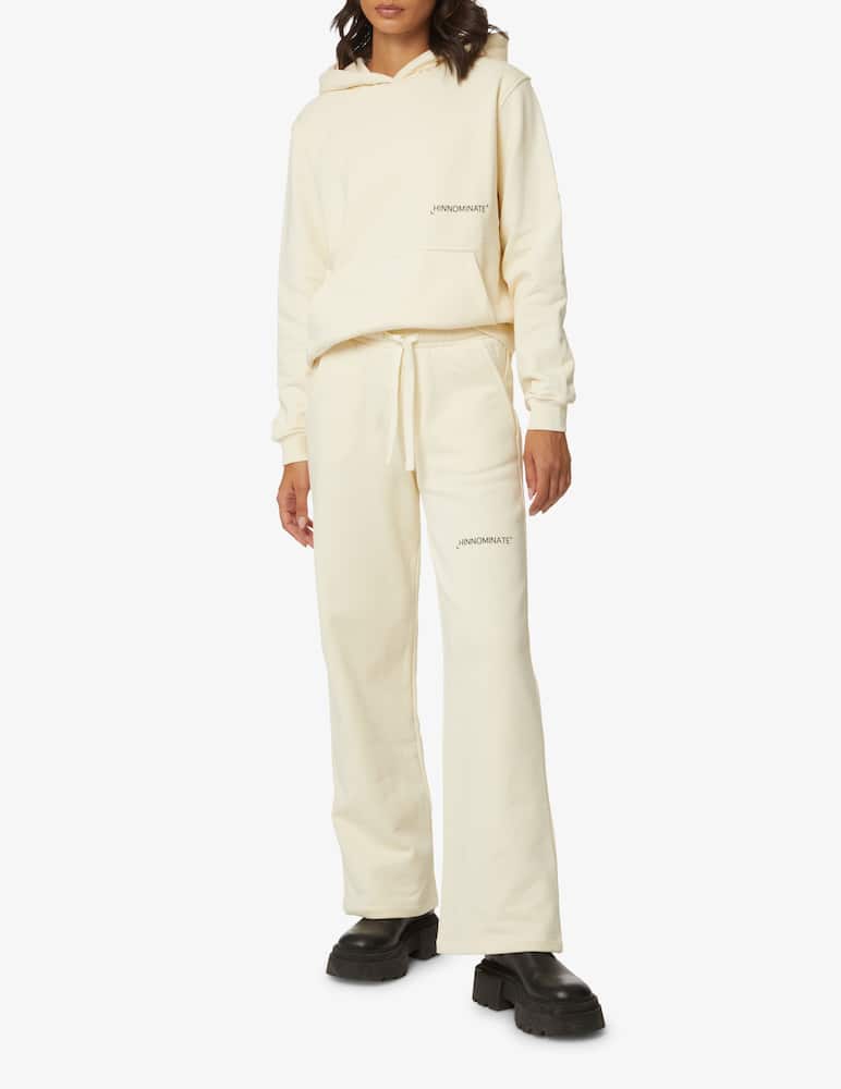 rinascente HINNOMINATE Felpa in cotone con cappuccio - Bianco