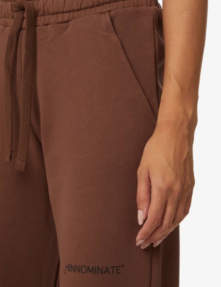 rinascente HINNOMINATE Pantalone sportivo dritto in felpa - Marrone
