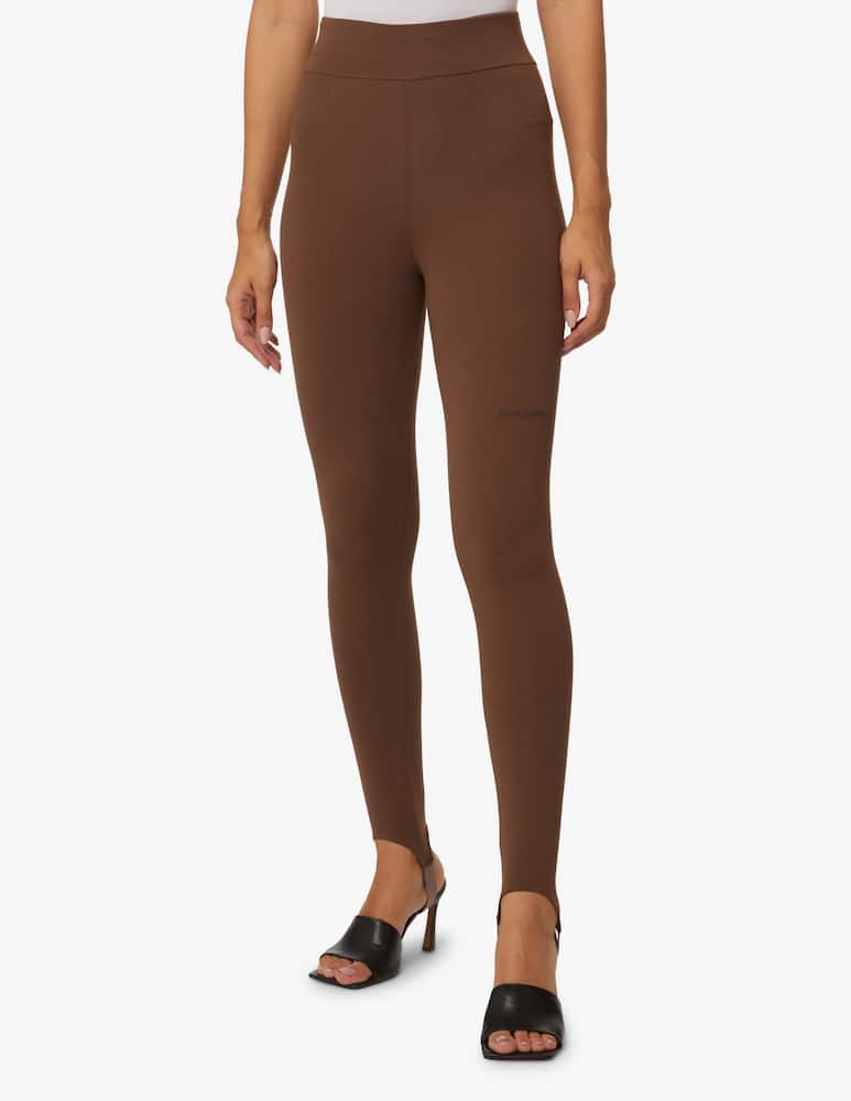 rinascente HINNOMINATE Cotton sports leggings - Brown