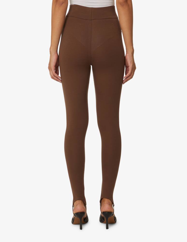 rinascente HINNOMINATE Cotton sports leggings - Brown