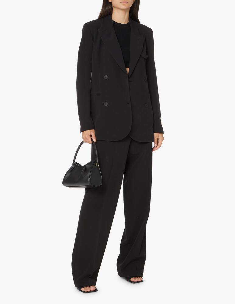 rinascente HINNOMINATE Cotton double breasted jacket  - Black