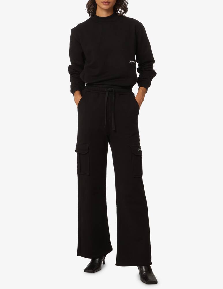 rinascente HINNOMINATE Cotton palatto sweatpants - Black