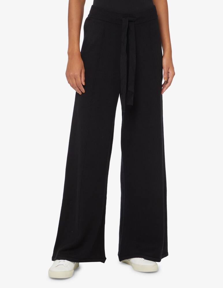 rinascente HINNOMINATE Pantalone in maglia a palazzo - Nero