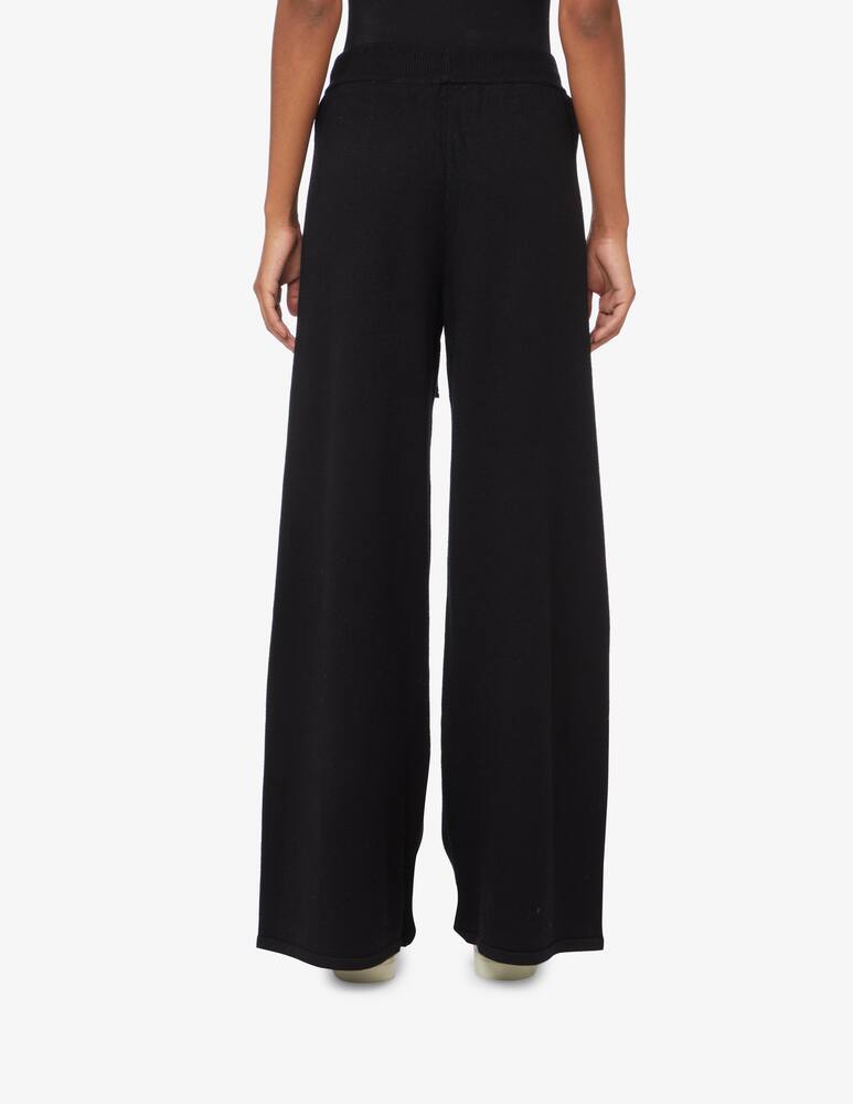 rinascente HINNOMINATE Pantalone in maglia a palazzo - Nero