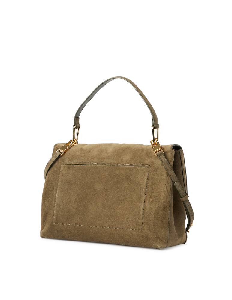 rinascente Coccinelle Handbag Suede Leather