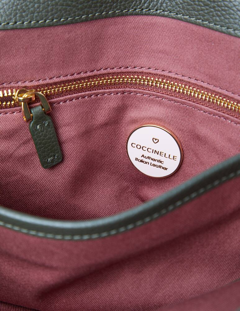 rinascente Coccinelle Handbag Suede Leather