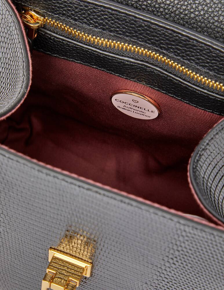 rinascente Coccinelle Mini Bag Marvin Lizard