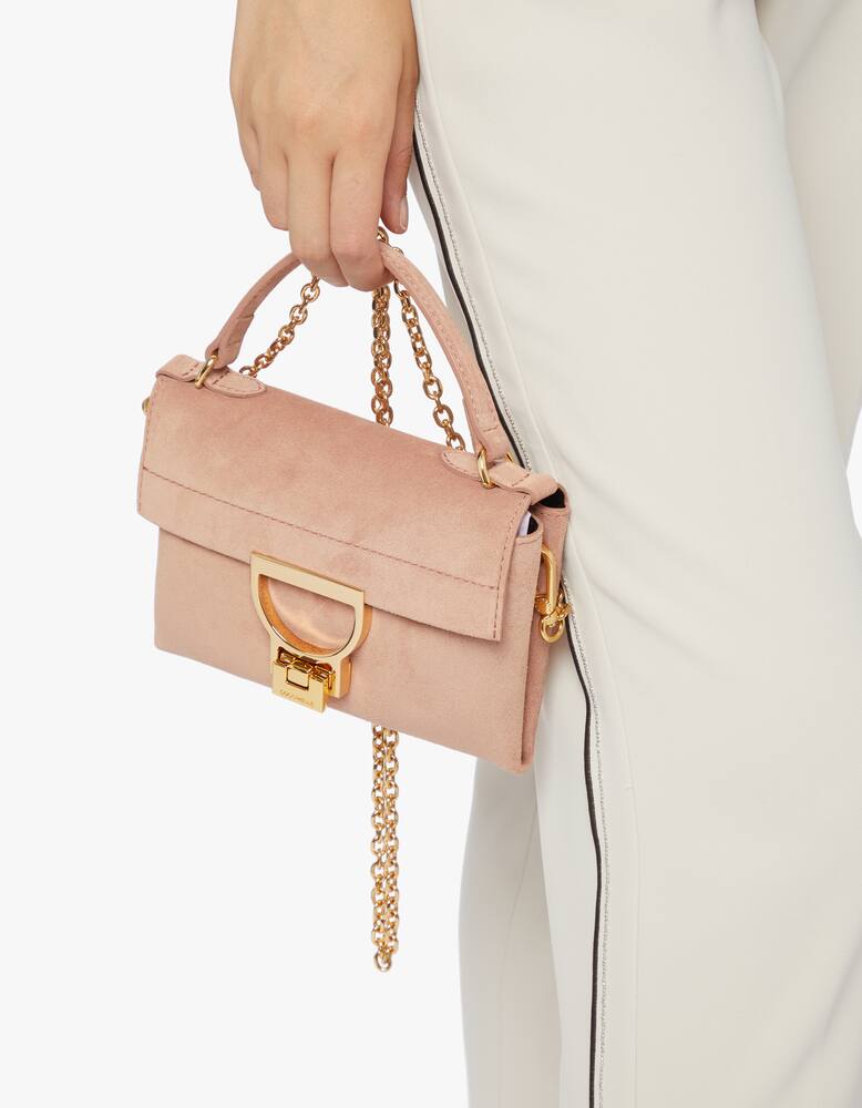 rinascente Coccinelle Mini Bag Mignon suede