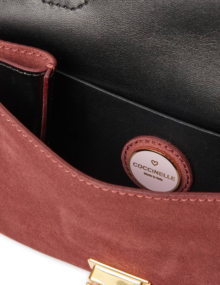 rinascente Coccinelle Mini Bag Mignon suede