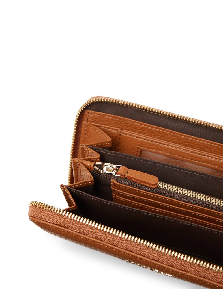 rinascente Coccinelle Wallet Card Case Metallic soft