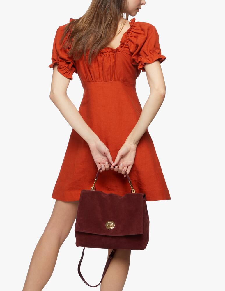 rinascente Coccinelle Handbag Liya suede