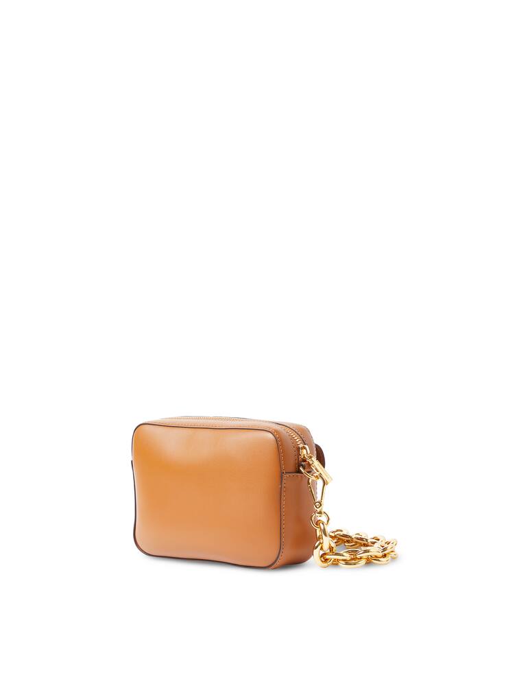 rinascente Coccinelle Borsa a tracolla XS Beat tracolla catena - marrone