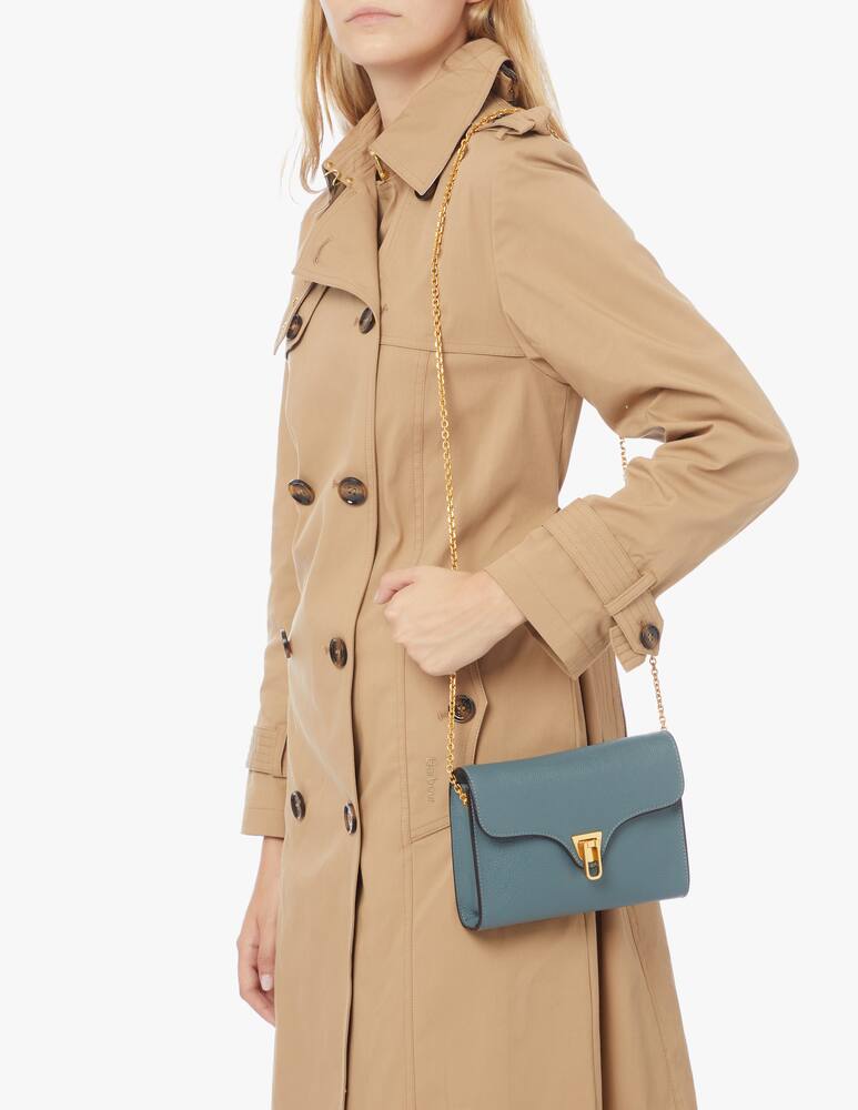 rinascente Coccinelle Leather mini bag Beat Chain