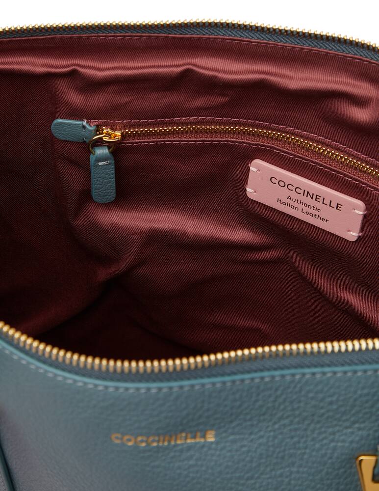 rinascente Coccinelle Tote bag grained leather