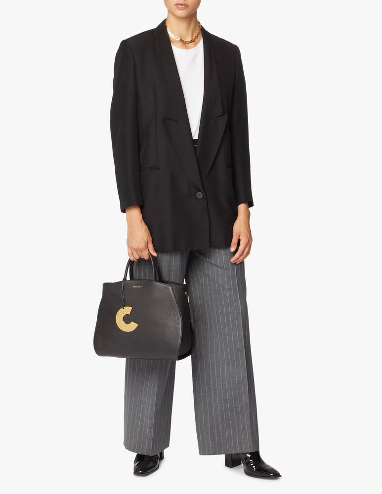 rinascente Coccinelle Borsa a mano pelle martellata